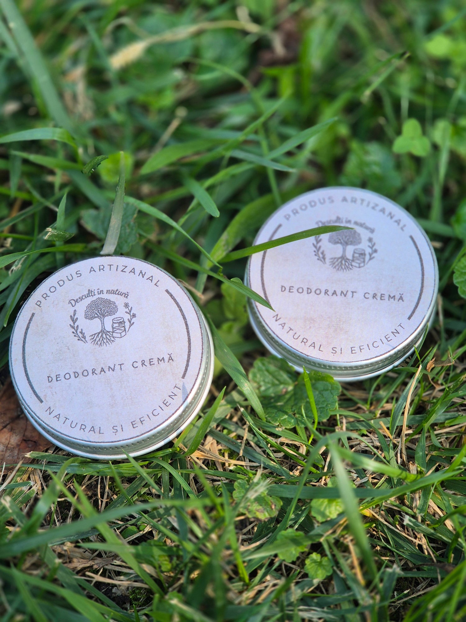 Deodorant Cremă Natural - 👣 Desculți în Natură