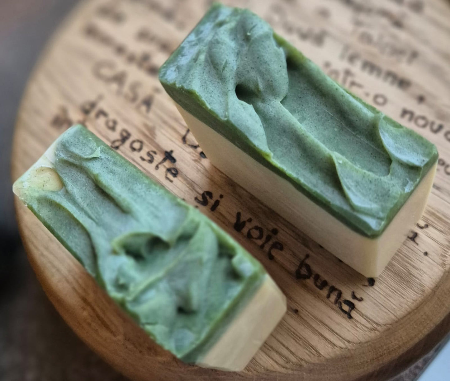 Săpun Natural cu Rozmarin, Urzică si Lemongrass NOU ÎN COLECȚIE - 👣 Desculți în Natură