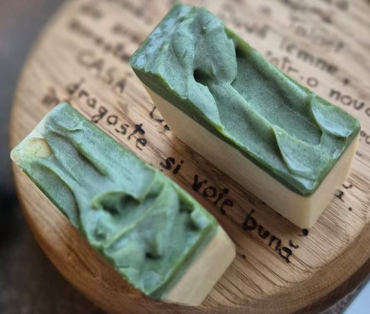 Săpun Natural cu Rozmarin, Urzică si Lemongrass NOU ÎN COLECȚIE - 👣 Desculți în Natură